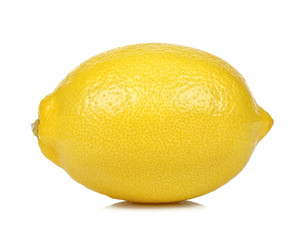 Lemon isolated on the white background