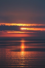 Sunrise over the sea