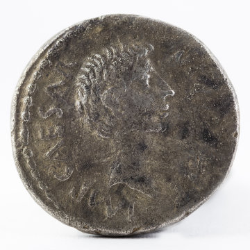 Denarius of Marcus Vipsanius Agrippa Obverse 
