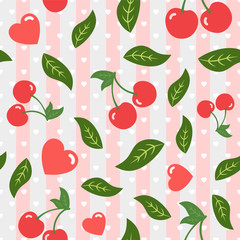 Summer Fruits Seamless Pattern