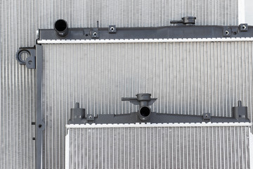 Engine cooling radiators