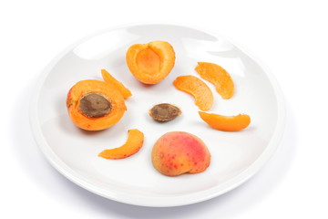Naklejka na ściany i meble Apricots for the designer