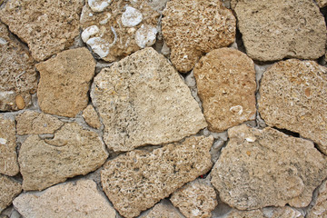 textured background and a mosaic of stones