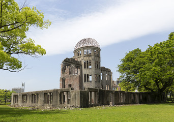 Hiroshima Peace Memorial in Japan