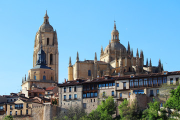Fototapeta na wymiar New Cathedral of Salamanca, Spain