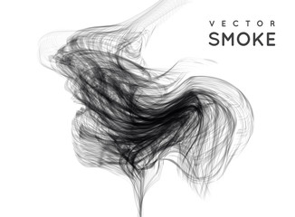 Vector abstract smoke background