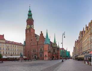 Market square in Wroclaw