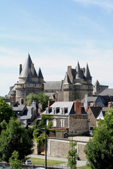 Fototapeta na wymiar chateau de Vitré
