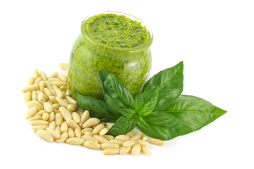 Pesto pinoli e basilico