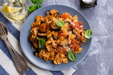 Pasta with vegetables
