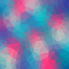 Abstract polygon geometric background.
