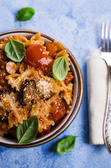 Pasta with vegetables