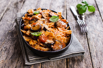 Pasta with vegetables