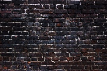 background black walls, dark brick texture for design