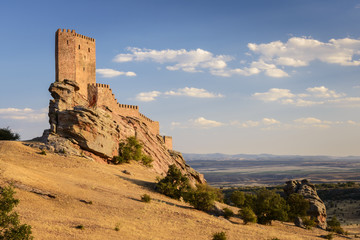 Castillo de Zafra. Campillo de Dueñas. Guadalajara. España