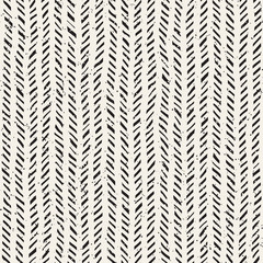 Seamless pattern with hand drawn brush strokes. Ink doodle grunge illustration. Geometric vector pattern.