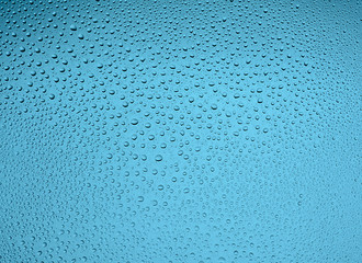 water drops color background