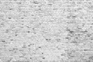 Fototapety  Stary biały ceglany mur tekstura tło