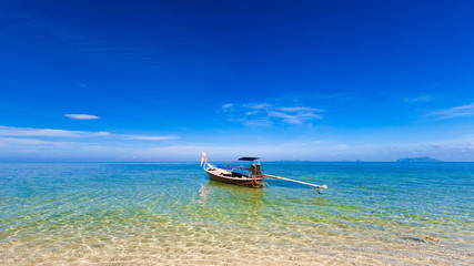 Fototapeta na wymiar Thailand. Sea, boat