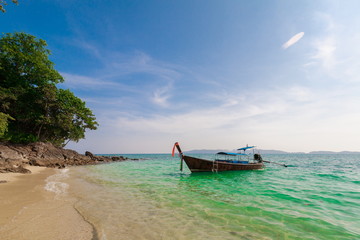 Fototapeta na wymiar Thailand. Sea, boat