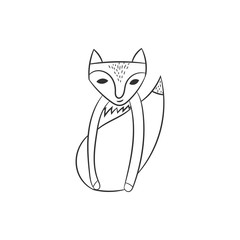 Toys icons in hand drawn style