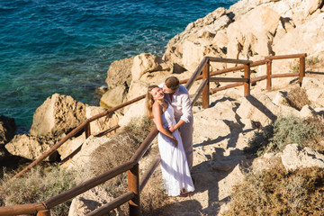 Couple Love Beach Romance Togetherness Concept