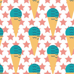 Seamless pattern in vector