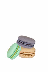 Sweet French multicolored cake