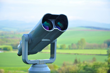 Binoculars watch environment