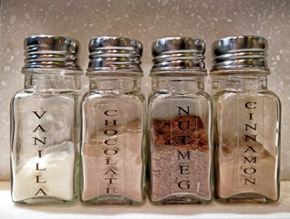 Condiments in a Coffee Shop