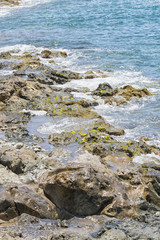 Cliff in the Atlantic Ocean