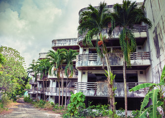 Abandoned hotel