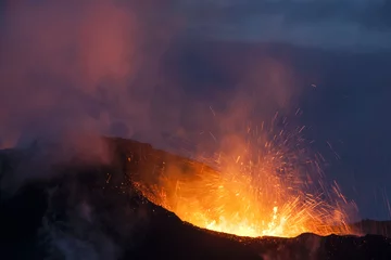Keuken foto achterwand Vulkaan Vulkaanuitbarsting
