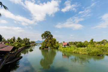 Obraz premium Bridge on Don Khon Laos