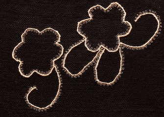 embroidery, handmade
