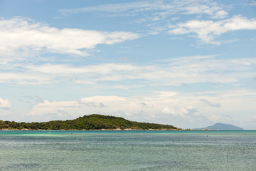 Tropical island ,rawai beach phuket thailand.