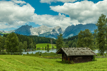 Fototapeta na wymiar Wilder Kaiser Tirol