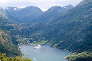Geiranger fjord norvège