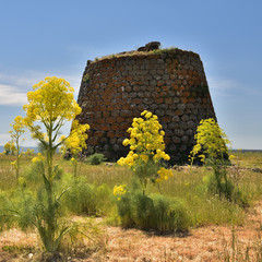 Nuraghe Santa Sarbana in Sardinien