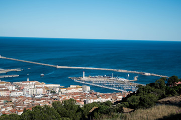 Fototapeta na wymiar Port de Sète