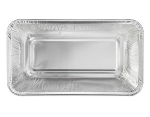 foil food container tray with blank