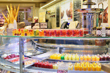 VERONA, ITALY - MAY, 2017: gelateria 