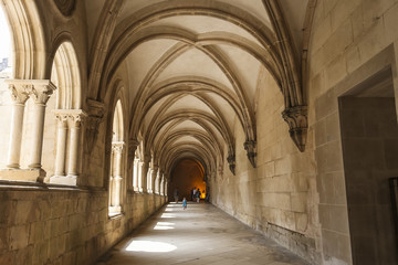 Fototapeta na wymiar Alcobaca monastery, Alcobaca, Portugal
