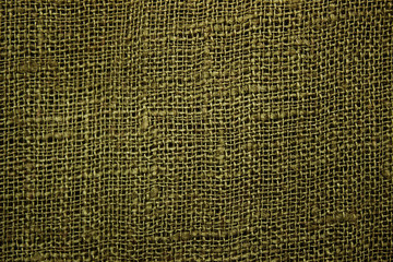 Abstract green fabric background.
