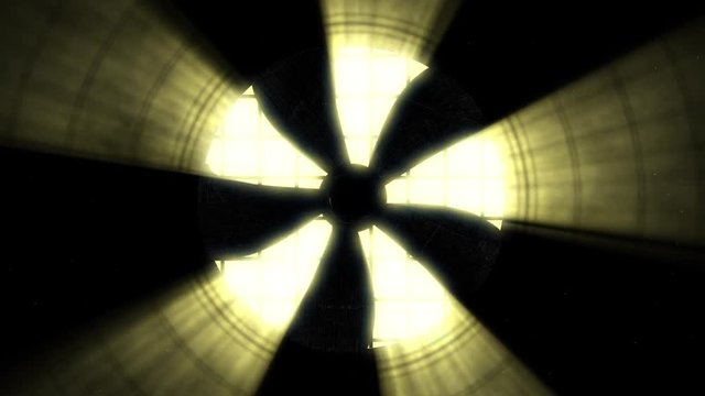 Revolving Vent Fan Spinning Loop