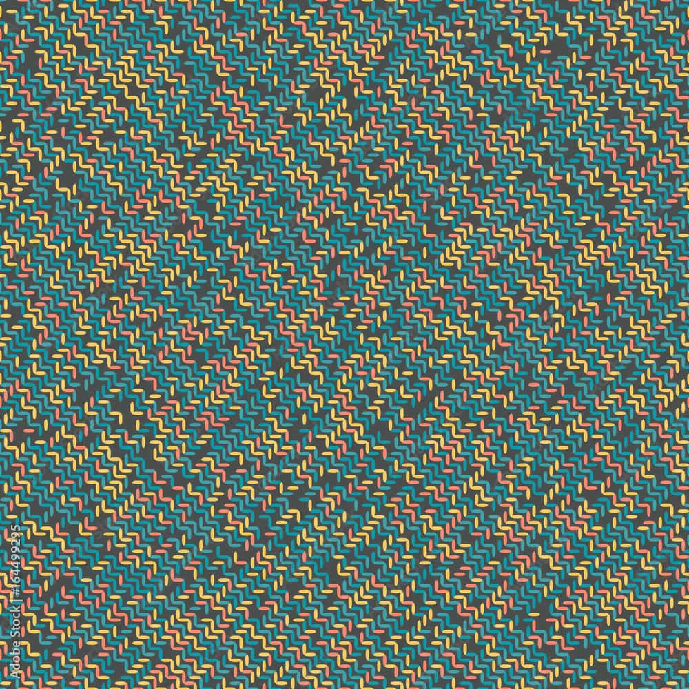 Poster abstract seamless pattern of geometrical elements.