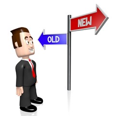 3D old and new concept