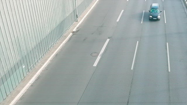 Loop &ndash; Autos auf der Autobahn &ndash; &Uuml;berwachungskamera