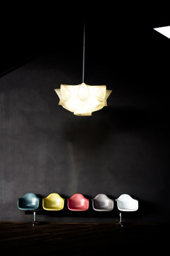 Light and Chairs