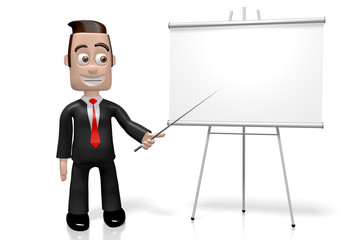 3D presentation concept